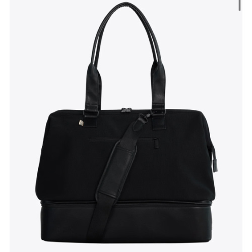 BÉIS 'The Weekender' in Black - Black Travel Bag & Overnight Bags