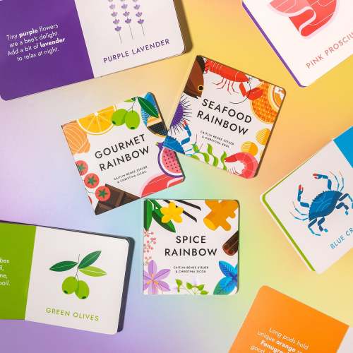 Fancy Flavors | Gourmet, Spice & Seafood Rainbow Books – Chunky Deli