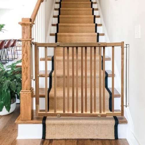 Cardinal Gates SS-30 Stairway Specal Baby & Pet Safety Gate - Wood