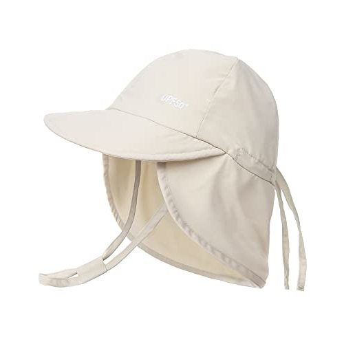 FURTALK Baby Sun Hat with Neck Flap UPF 50+ Adjustable Baby Boys Girls Summer Beach Hat for Traveling Swim Hat