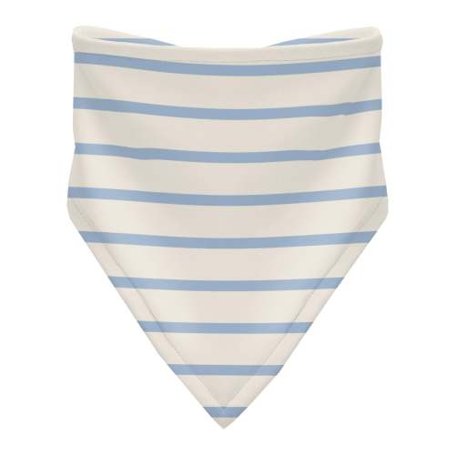 Print Bandana Bib in Pond Sweet Stripe