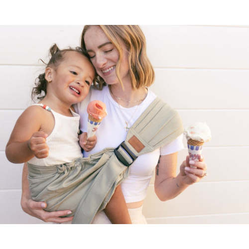 Qookie Go - Hip Carrier - Cream