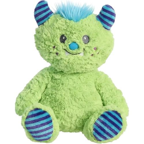 Aurora® Playful Monster Wazu™ Baby Stuffed Animal - Soft & Cuddly Toy - Imaginative Play - Green 11.5 Inches