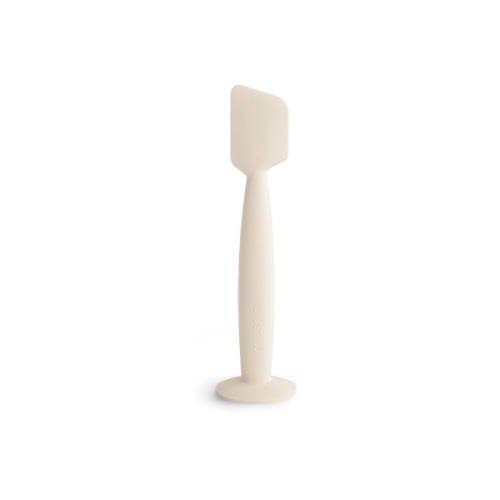 mushie Diaper Cream Applicator Soft Silicone with Suction Base (Shifting Sand)