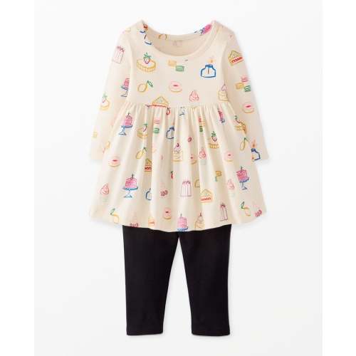 Baby Skater Dress & Leggings Set | Hanna Andersson