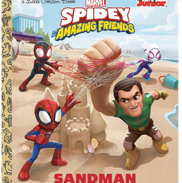 Sandman Won't Share! (Marvel Spidey and His Amazing Friends) (Little Golden Book)