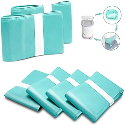 Pail Buddies Diaper Pail Refills | 6 Count | Compatible with Dekor Classic Diaper Pail | Strong, Durable Diaper Pail Refills with Fresh, Baby Powder Scent
