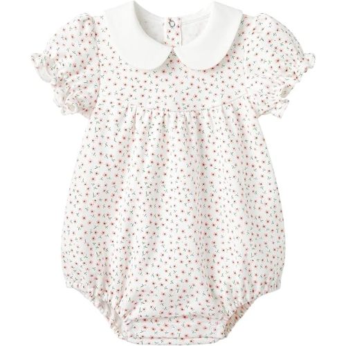 pureborn Baby Girls Boys Bodysuit Super Soft Cotton Romper 0-24 Months
