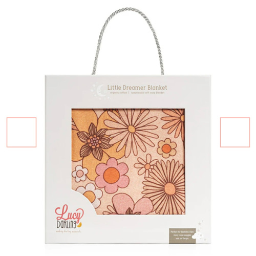 Little Dreamer Organic Baby Blanket - Flower Child – Lucy Darling