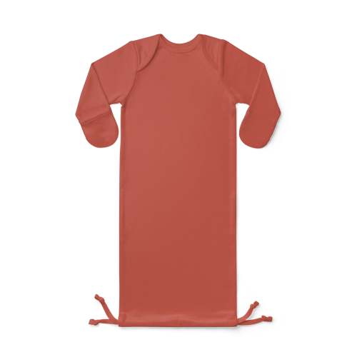 GOUMI X BABYLIST DRAWSTRING GOWN | STRAWBERRY