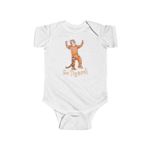GAMEDAY // Go Tigers Onesie // 6 month to 24 month // Clemson