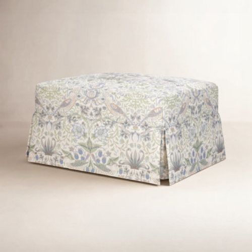 Namesake Morris & Co. x Namesake Crawford Gliding Ottoman | Wayfair