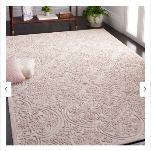 Martha Stewart by SAFAVIEH Handmade Leopolda Wool Rug 5’x8’