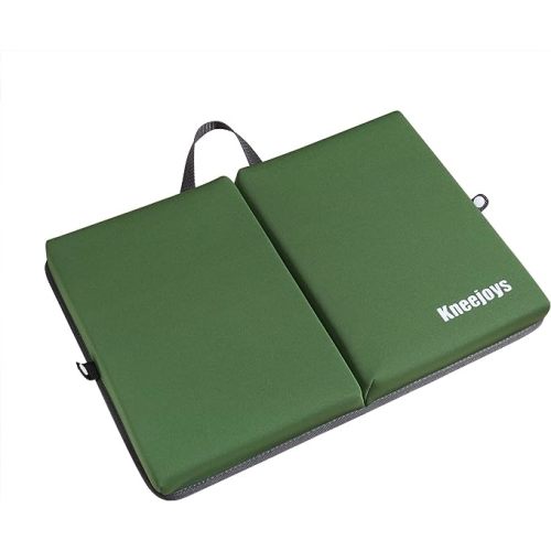 Bath Kneeler - Knee Pads for Women & Men, Baby Bath Kneeler, Garden & Yoga Knee Cushion (Green)