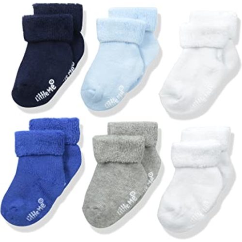 Little Me baby-boys Baby Boys' 6 Pack SocksBaby Boy Socks