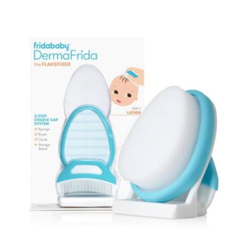 DermaFrida the FlakeFixer the 3-Step Cradle Cap System