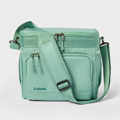 11qt Soft Sided Cooler Green - Embark™