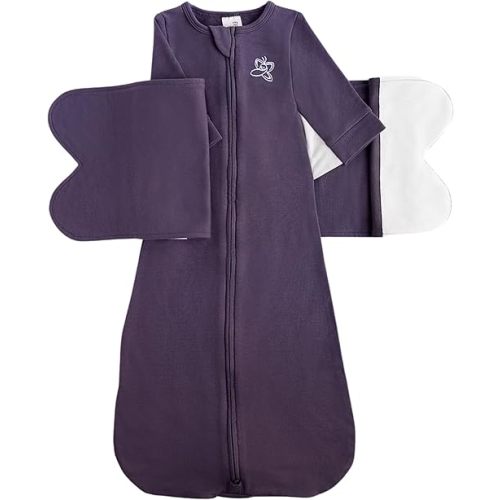 – Safe Organic Newborn Baby Sleep Sack & Wrap Blanket | Natural Transitional Accessory for Calming Sleep Support & Healthy Sleep Schedule | Perfect Shower Gift