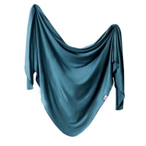 Copper Pearl Knit Swaddle Blanket - Camel