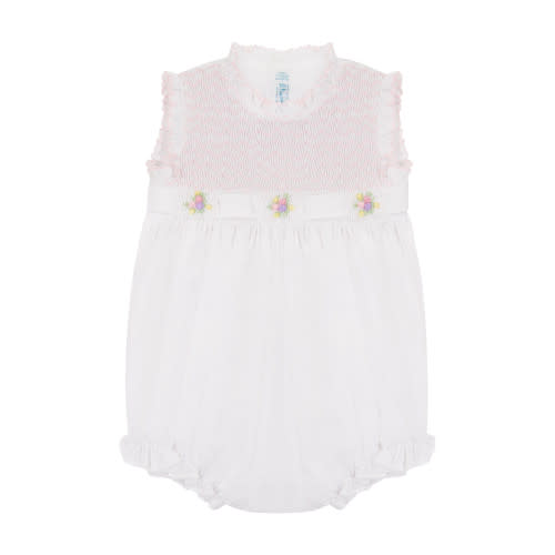 Sleeveless Secret Garden Romper | Feltman Brothers
