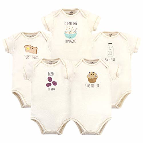 Touched by Nature Unisex Baby Organic Cotton Bodysuits