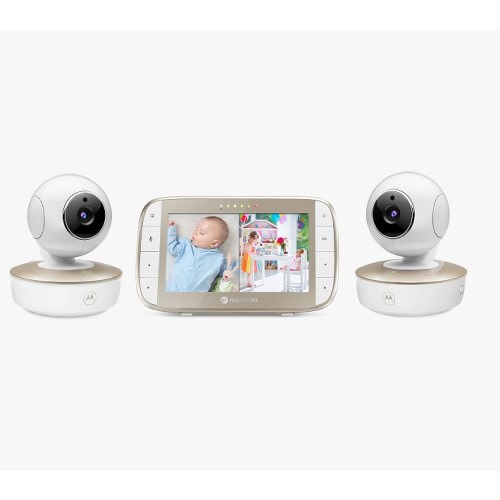 Motorola® VM50G-2 5" Video Baby Monitor with Motorized Pan/Tilt & Dual Cameras