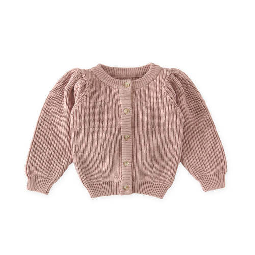 Cotton Knit Toddler Cardigan