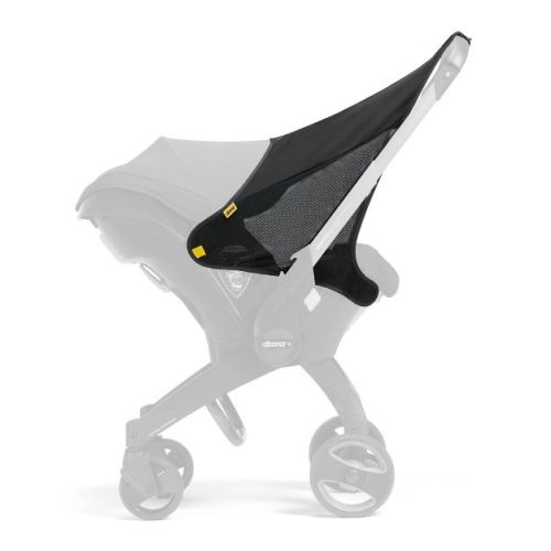 Doona Sunshade Extension - Black