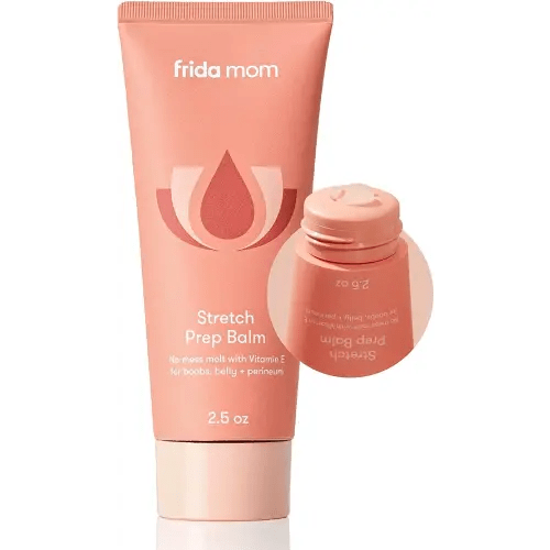 Frida Mom Stretch Mark Cream, Moisturizing Lotion for Stretch Marks and Perineal Massges with Vitamin E, 2.5oz