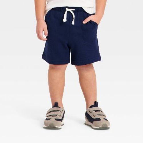 Toddler Boys' Pull-On Knit Shorts - Cat & Jack⢠Navy Blue 18M