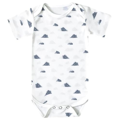Copper Pearl Short Sleeve Bodysuit Baby: Ultra Soft Bodysuits for Newborns, Boys, Girls, and Infants - Stylish, Comfortable, Overlap Shoulders, Premium Knit Fabric - Dream, 0-3 Months