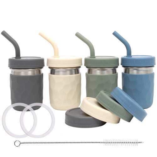 2-in-1 Stainless Steel Baby or Toddler Cups