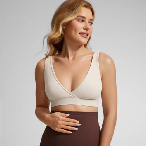Butterluxe Maternity Nursing Crossover Wireless Bras