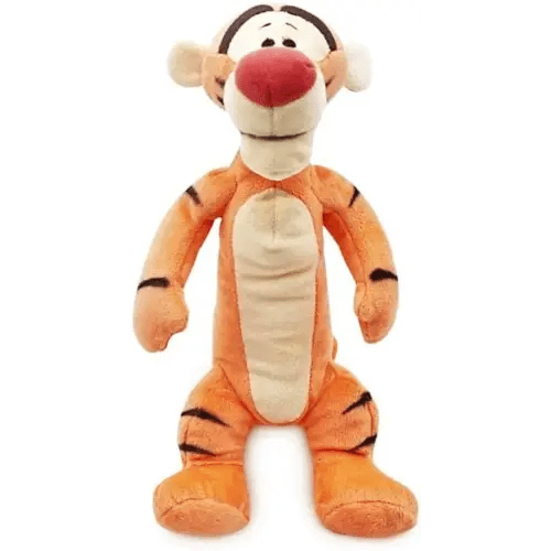 Disney Store Official Tigger Plush – Mini Bean Bag, Made with Soft-Feel Fabric with Embroidered Details and A Characterful Expression, Suitable for All Ages 0+