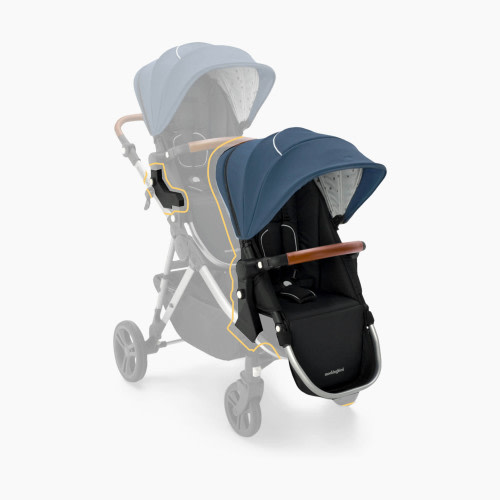 Mockingbird 2nd Seat Kit 2.0 - Sea/Watercolor Canopy With Penny Leather
