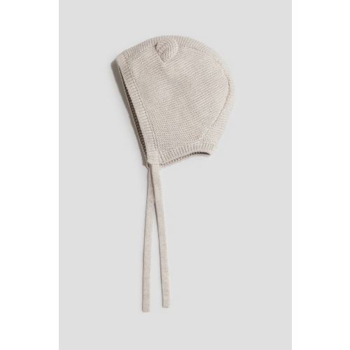 Knit Cotton Bonnet