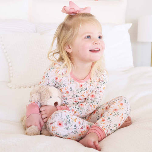 Winnie's Wildflowers Two Piece Pajama Set