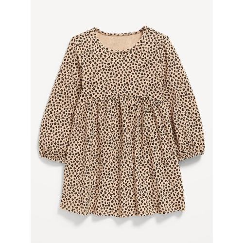 Printed Long-Sleeve Dress for Toddler Girls | Old Navy