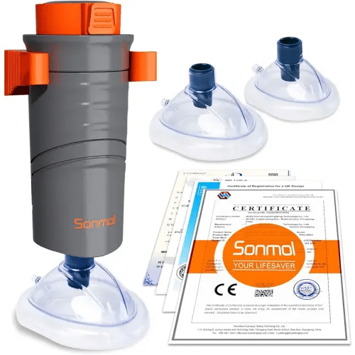 Automatic Choking Rescue Device for Kids and Adults with 3 Masks | Portable Anti Choking Device Strong Suction Home Emergency Kit | First Aid Airway Assist Device Heimlich Maneuver Device