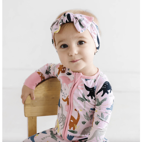 Pink Jurassic Jungle Zippy - Little Sleepies