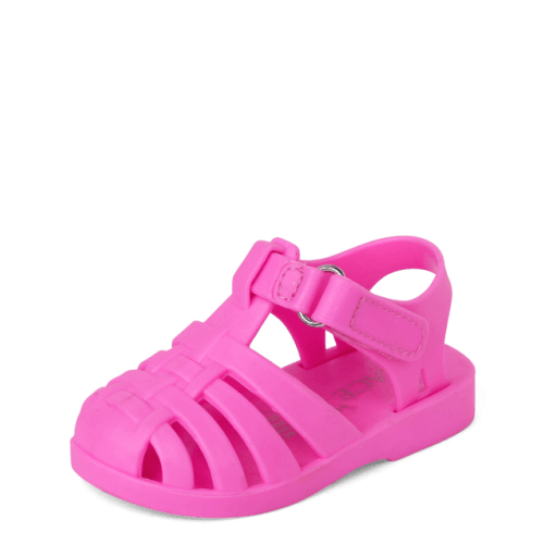 Baby Girls Jelly Fisherman Sandals - Pink