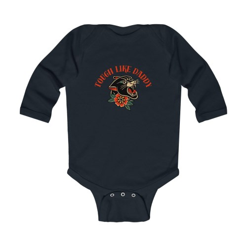 American traditional baby onesie. I love dad baby onesie. Alternative infant clothing. Tattoo infant clothing. Cool baby clothes.