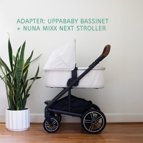 UPPAbaby Bassinet to Nuna MIXX Next Stroller ADAPTER (Custom , 3D Printed)