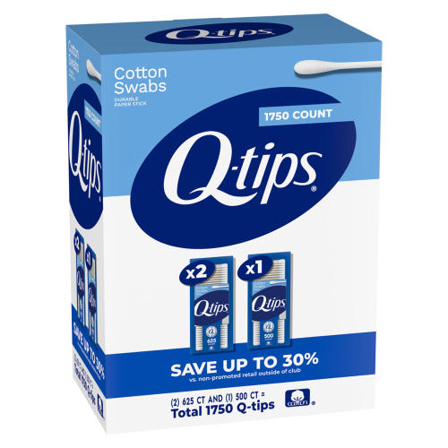 Q-tips Cotton Swabs, 1750 ct., 3 pk. - Sam's Club