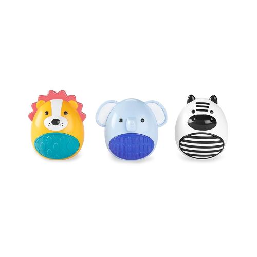 Skip Hop Baby Toy Maracas Jungle Beats Egg Shaker Musical Toy 3-Piece Set
