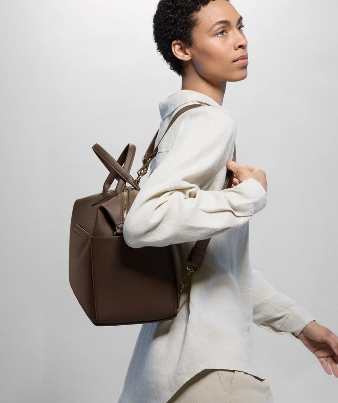 Emmy Vegan Midi Diaper Bag