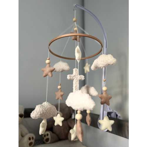Christian Gifts I Newborn gift I Christening Keepsake I Baptism gift I Gift for Goddaughter I Baby mobile I mobile crib I Christening Gift