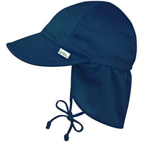 i Play Breathable Solid Flap Infant Baby Sun Protection & Swim Hat