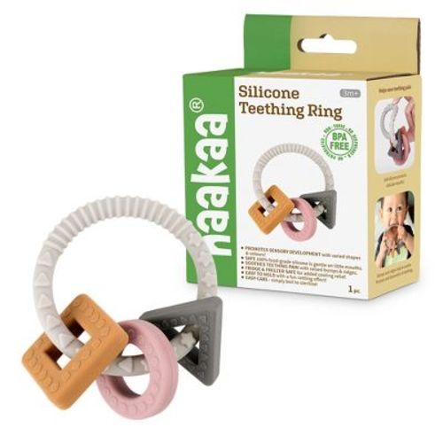 Haakaa Silicone Teething Ring 1 Pk 1 Pk