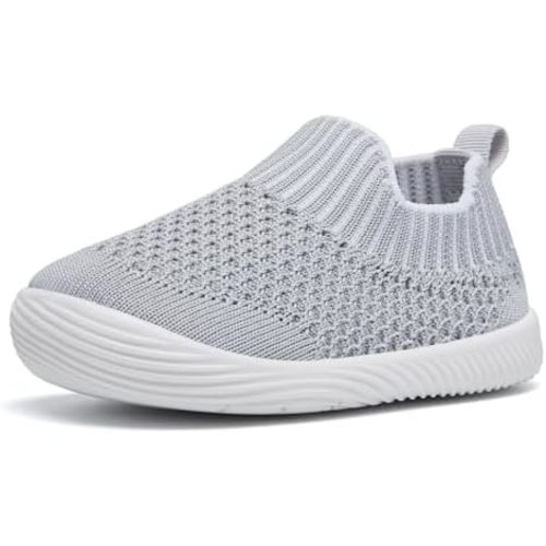 MORENDL Baby Shoes Toddler Walking Sock Shoes Non-Slip Breathable Boys & Girls Sneakers Infant Tennis Shoes